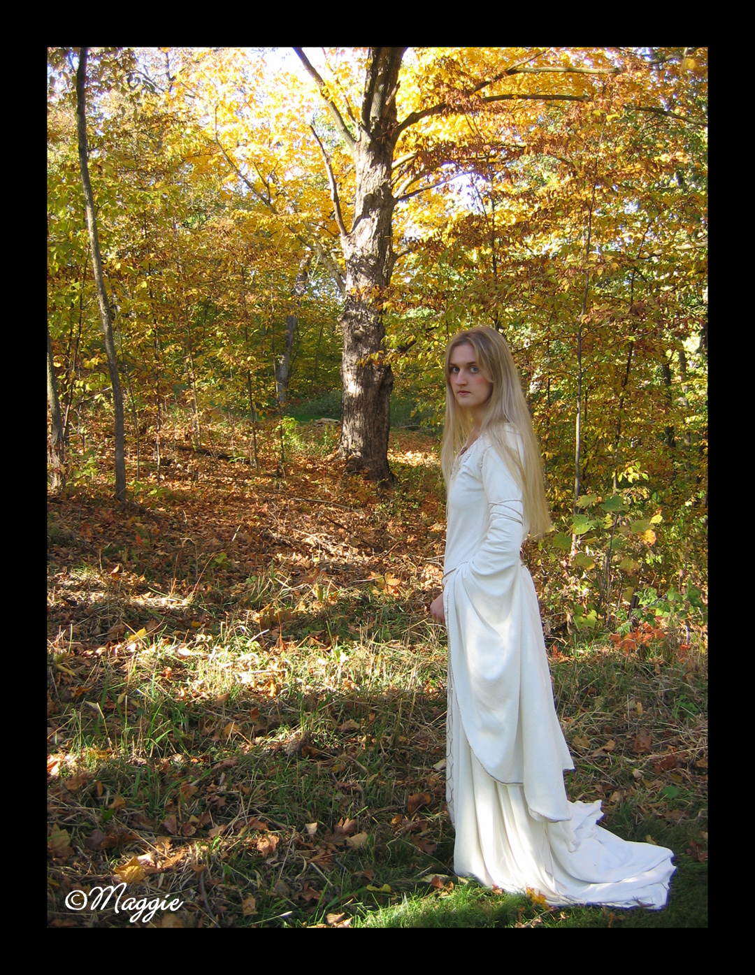 The White Wool Gown