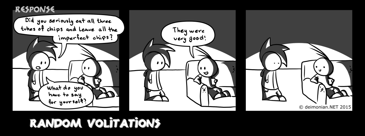 Random Volitations 113 - Response by Deimonian