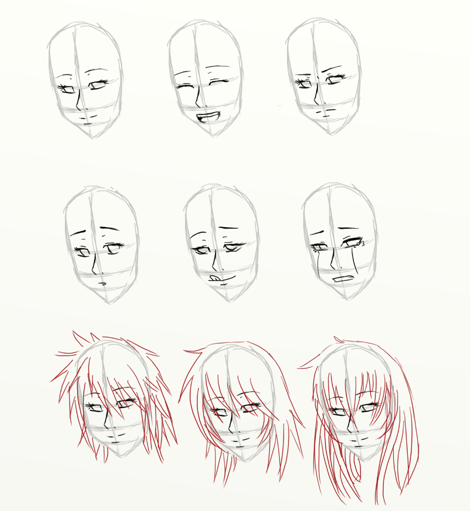 Female Face Templates by DeviantCustard on DeviantArt