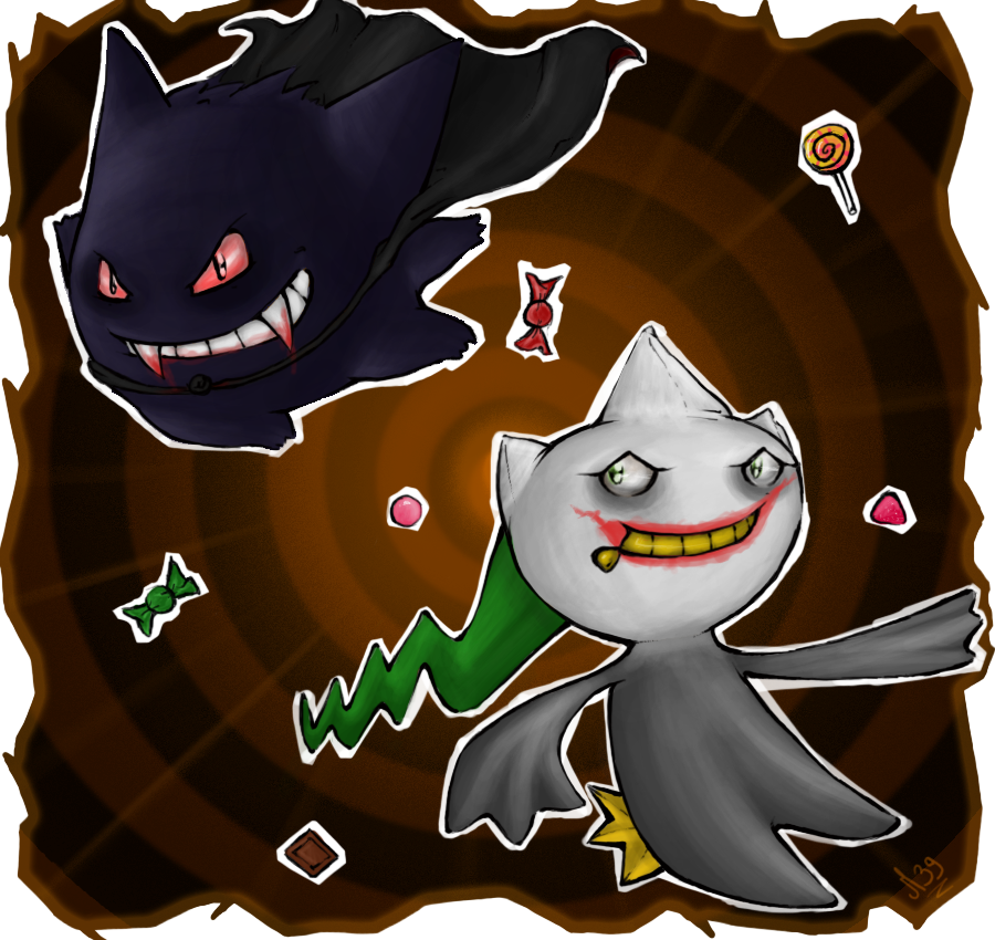 Gengar and Banette