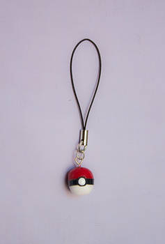 Pokeball cell phone/ds charm