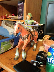 Link and Epona papercraft