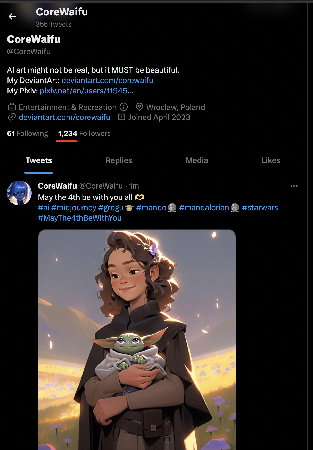 Status update by CoreWaifu on DeviantArt
