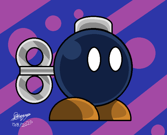 Bobby (Bob-omb) from Paper Mario: The Origami King by tyrmiel__4rts :  r/MoeMorphism