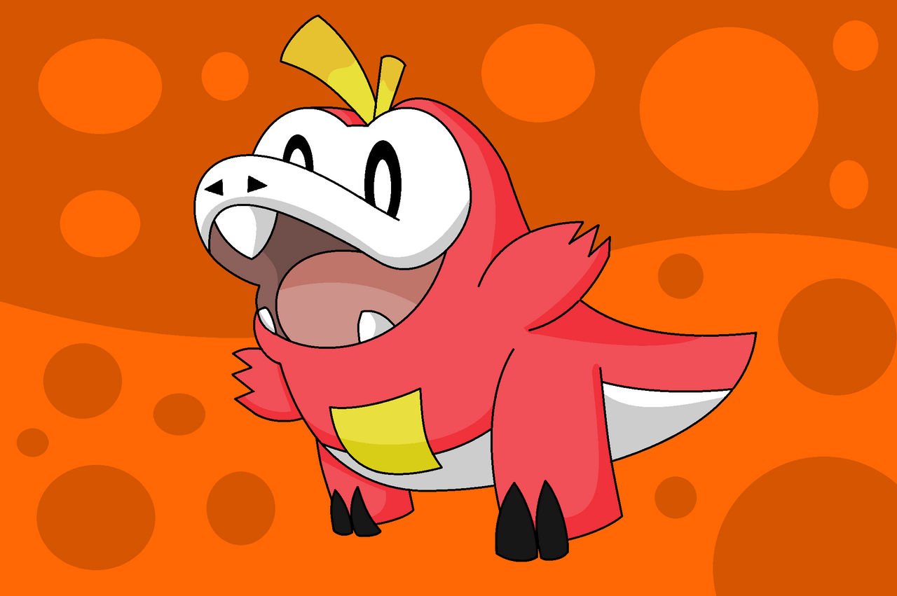 Fuecoco - Pokemon Scarlet Violet Fan Art by LucyRyn on DeviantArt