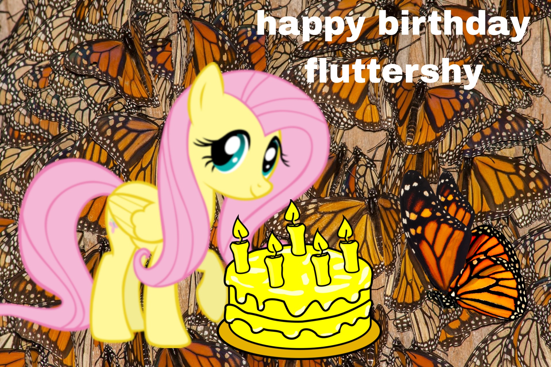 Happy birthday fluttershy by koenpfeil0gmail on DeviantArt