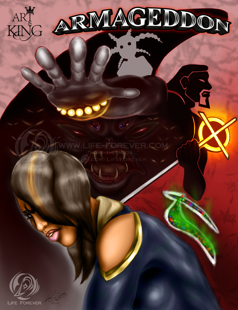 Armageddon Concept Comic Cover by DeForrest