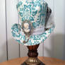 Victorian Blue Top Hat