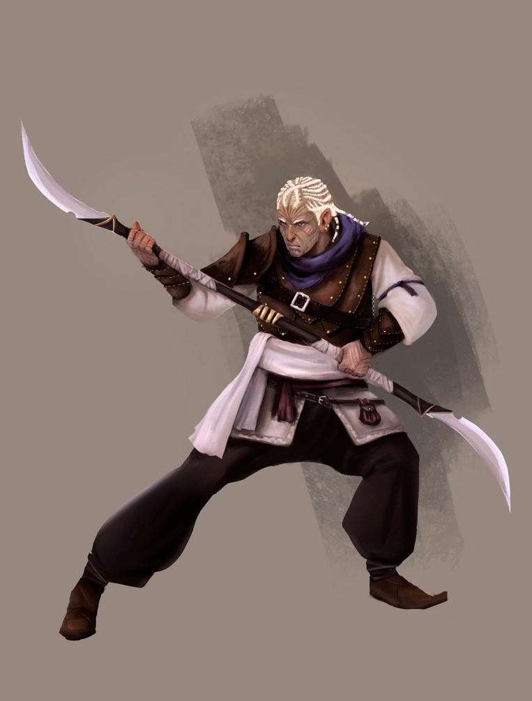 Desert Elf by Kirynaa on DeviantArt