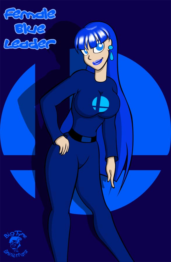 Female Blue Leader by TheEdMinistrator765 on DeviantArt