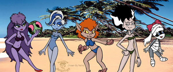 Ghoul School Beach Volleyball