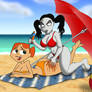 Commission: Gym Teacher and PE Teacher Beach