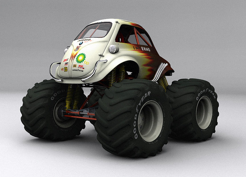 Bmw Isetta 300 Monster Truck By Kokillo On Deviantart Bmw Isetta 300 Monster Truck By Kokillo On Deviantart