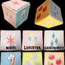 Cutie Mark Ceramic Cube