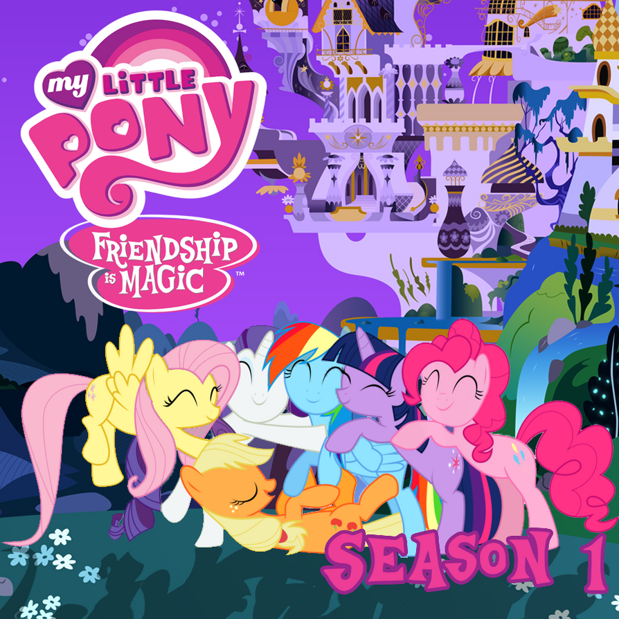 My Little Pony Season 1 iTunes Cover by DrZurnPhD on DeviantArt