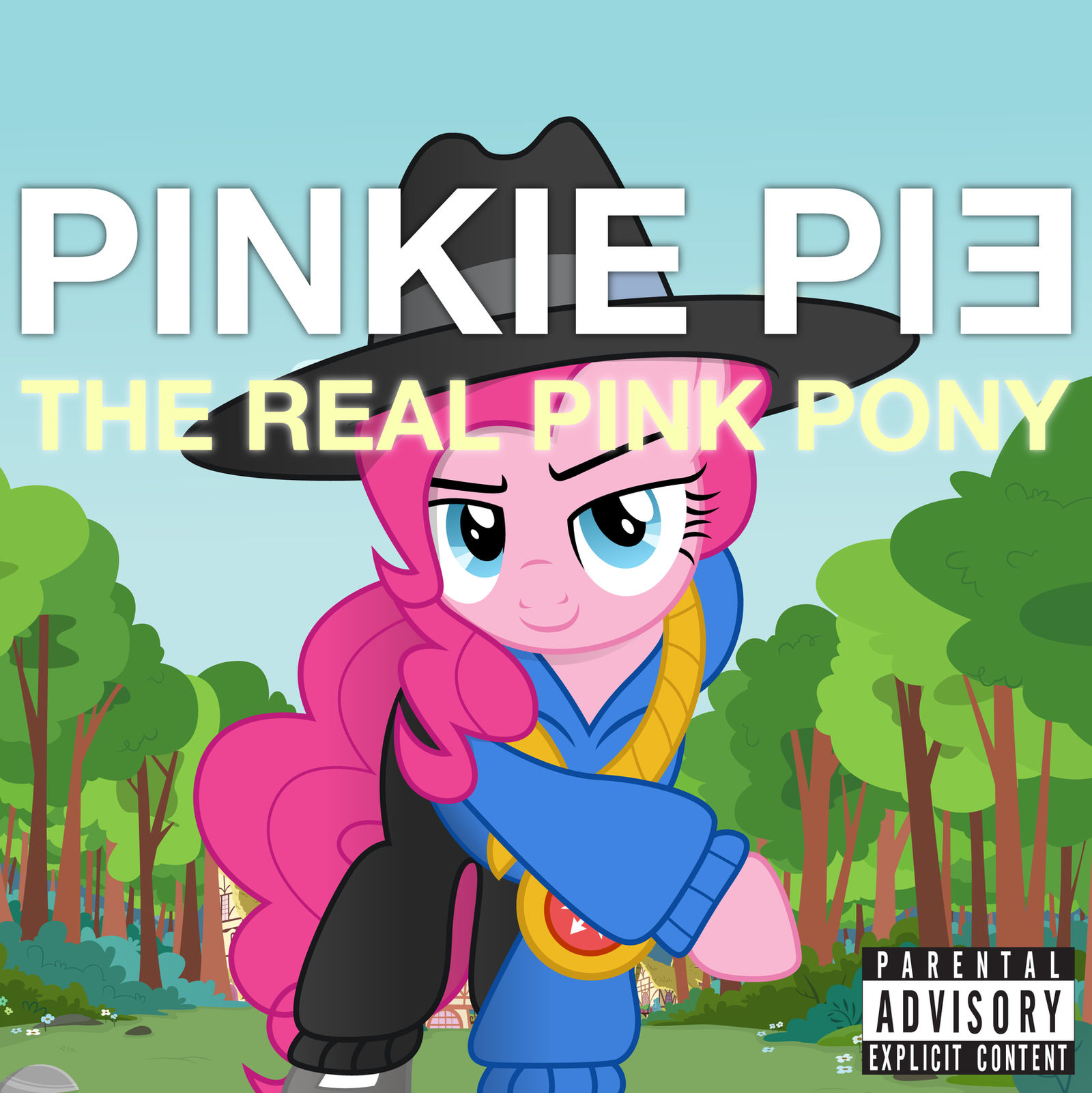 The Real Pink Pony Single Cover by DrZurnPhD on DeviantArt