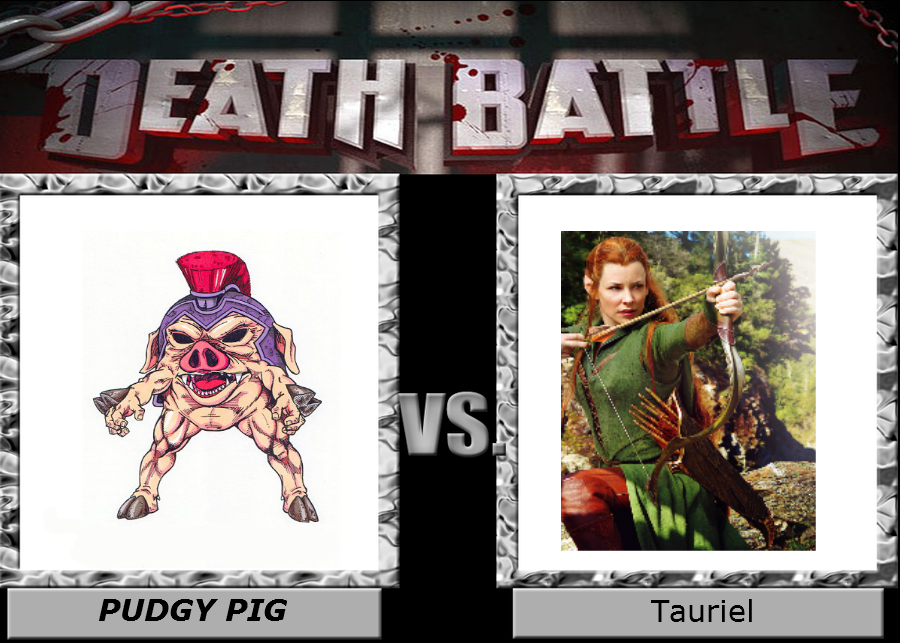 Death Battle: Pudgy Pig VS Tauriel