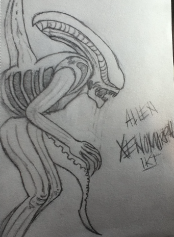 Alien, Xenomorph sketch