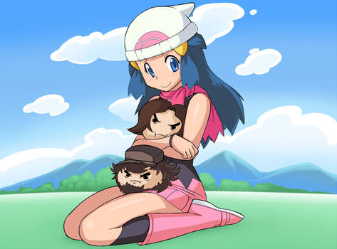 Game Grumps/Dawn fanart