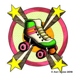 80s Roller Skate