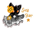 Spookkat Contest Entry, Sora Star by ShadowKitty777