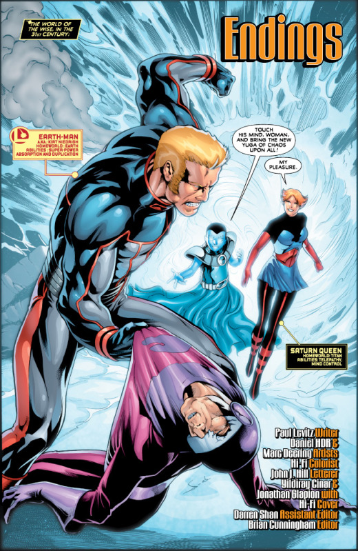 Legion Of Super Heroes 16 pag1