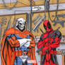 Taskmaster and Deadpool ARTIST PROOF Sketch Card