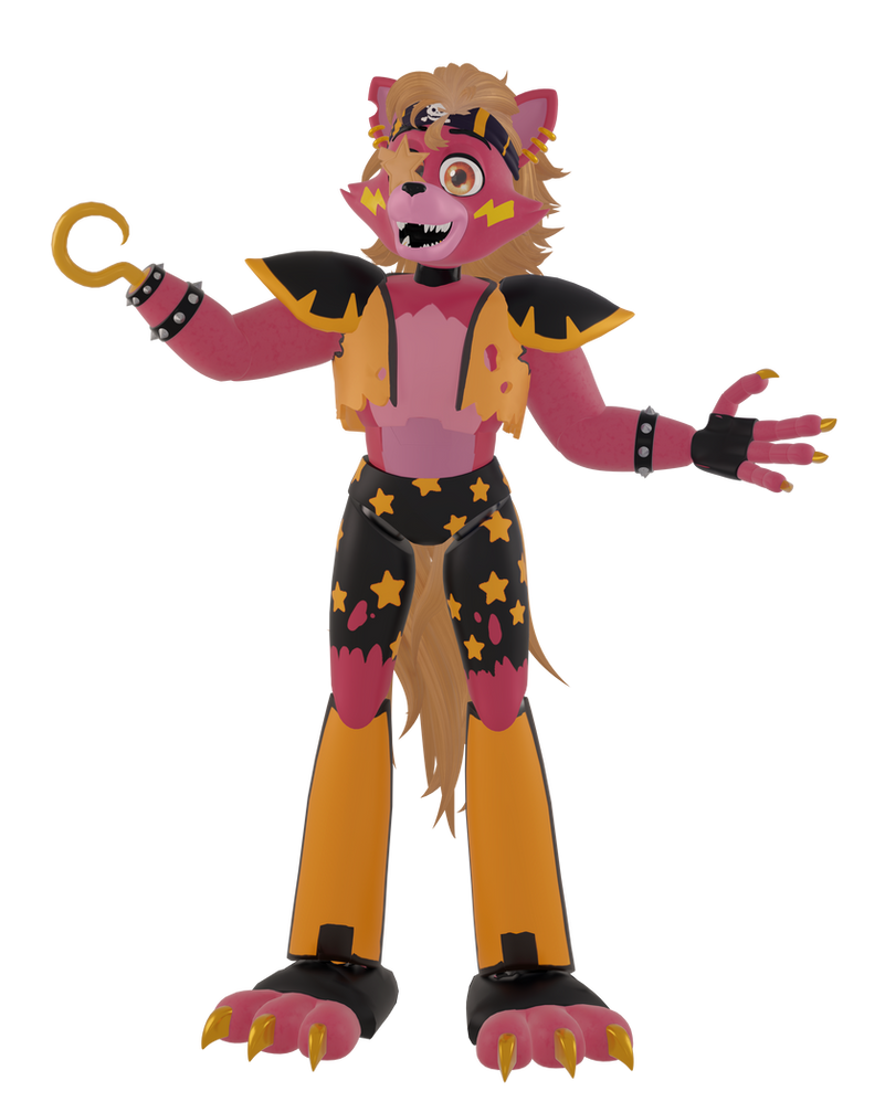 Coolioart Styled Glamrock Foxy LazarArck Version By TheNPRRE2 On coolioart-styled-glamrock-foxy-lazararck-version-by-thenprre2-on