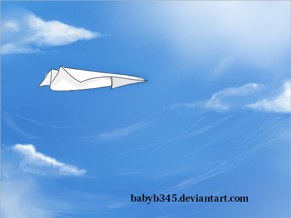 Sky And Paper Plane