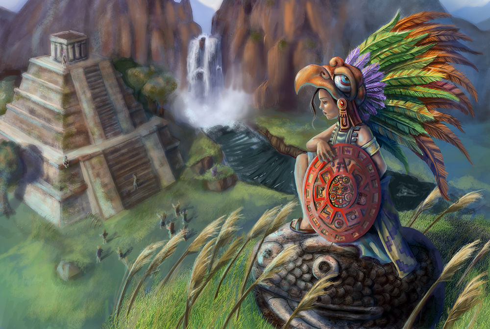 Aztec Worlds by BryanHeemskerk on DeviantArt