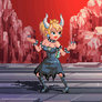 Bowsette Pixel Art Animation