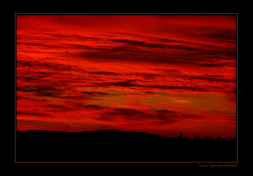 Red sky the last one