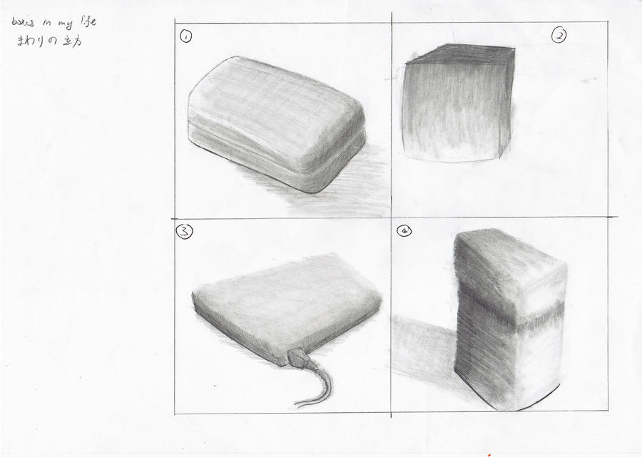 sketch practice - squares/boxes