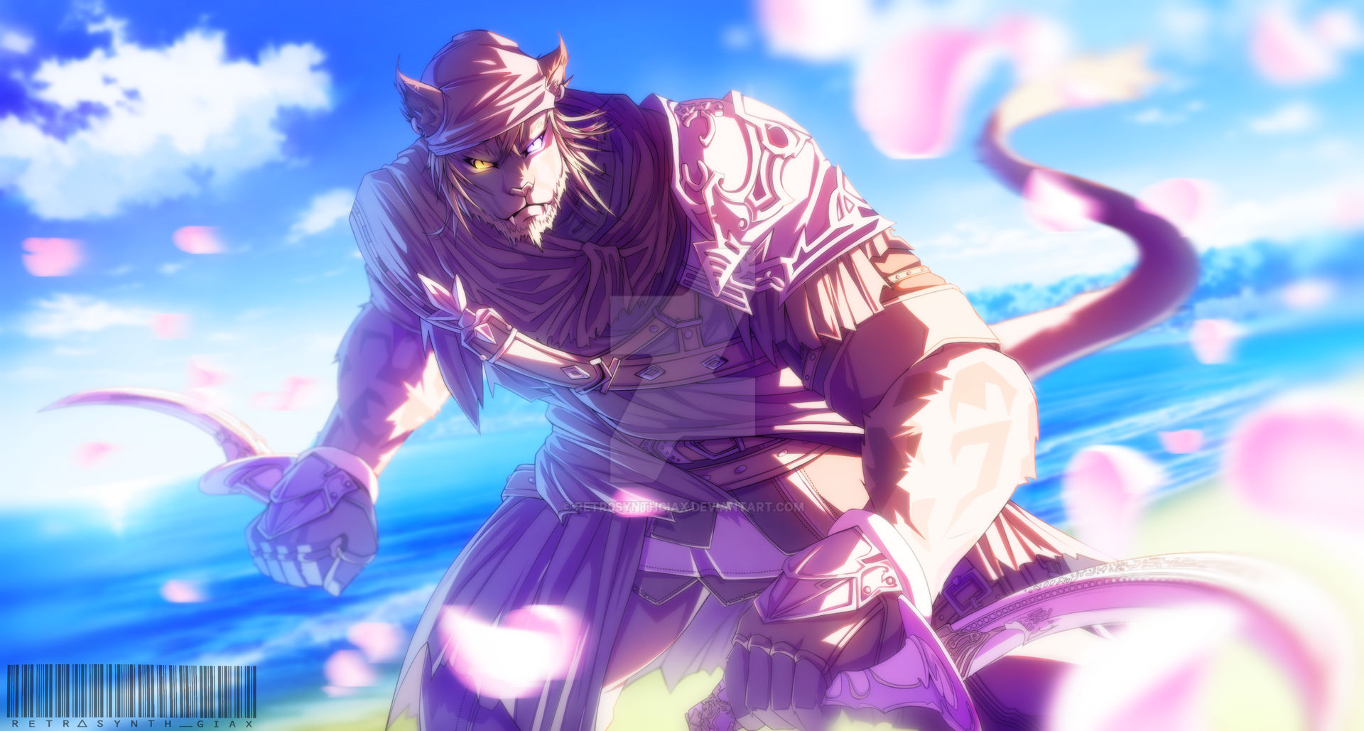 SPRING BEACH | SCENE COMMISSION | by retr0synthgiaX on DeviantArt