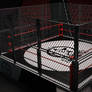 Wrestling Arena Cage Match