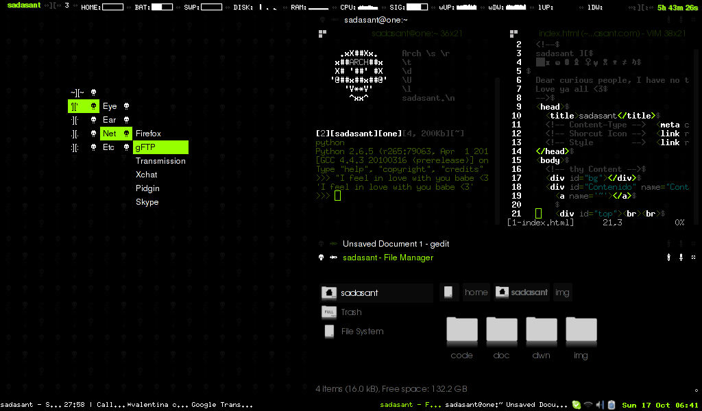 Arch Linux by Sadasant on DeviantArt