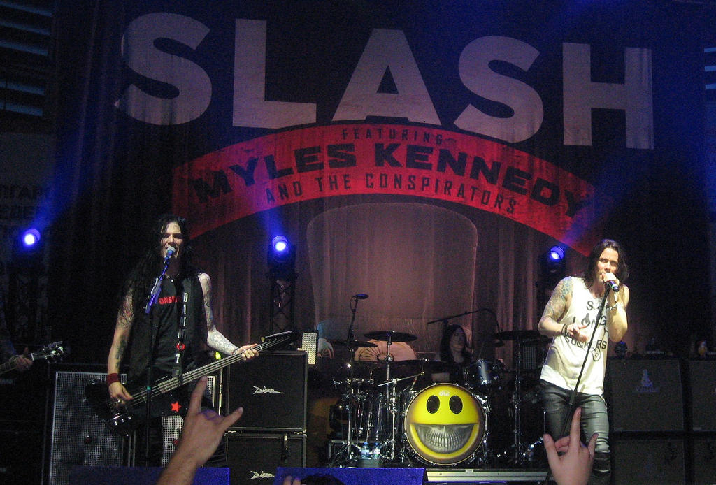 Slash,Myles Kennedy and the Conspirators@Sofia 2