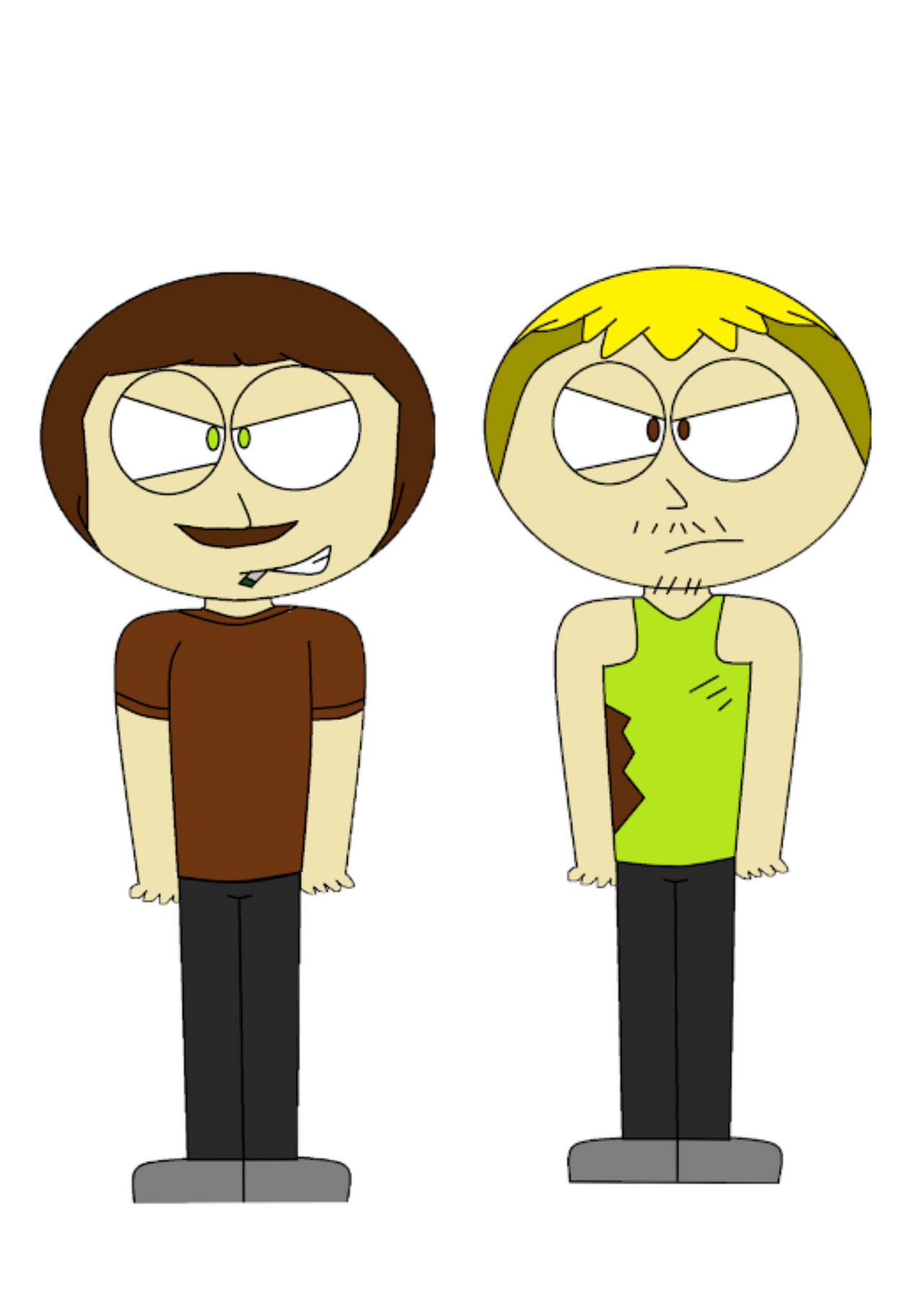 Human Grem And Acer (Cars 2) by santiTJR on DeviantArt