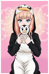 Penguin girl - Recolor