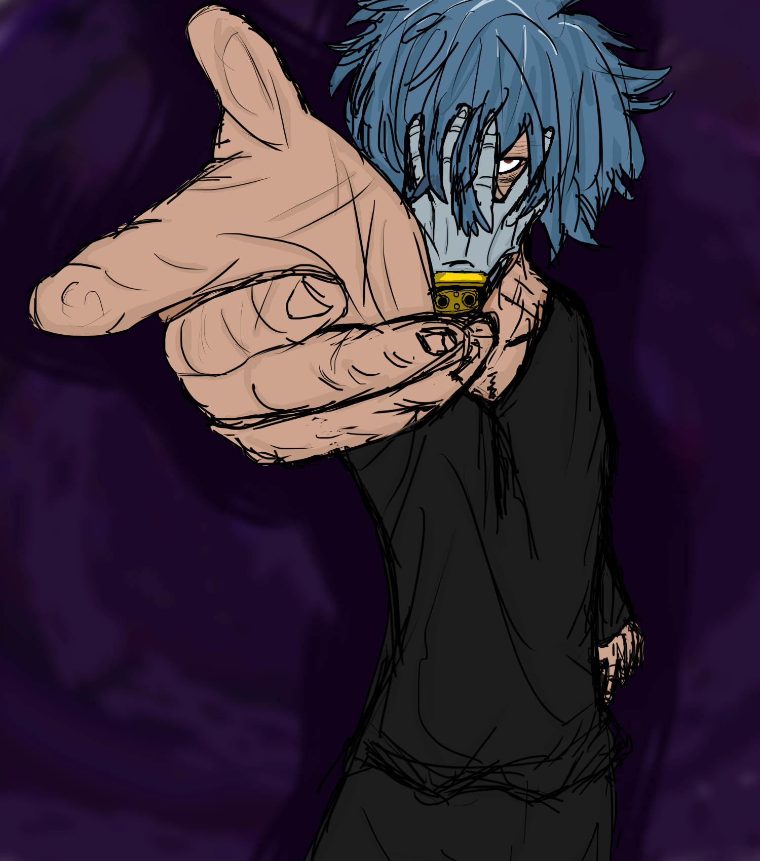 A helping hand, Tomura Shigaraki. 