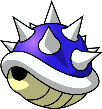 Blue Spiny Shell by AMONIMO on DeviantArt