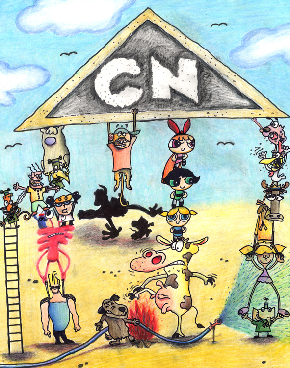 Cartoon network competition by fruzsibeka on DeviantArt