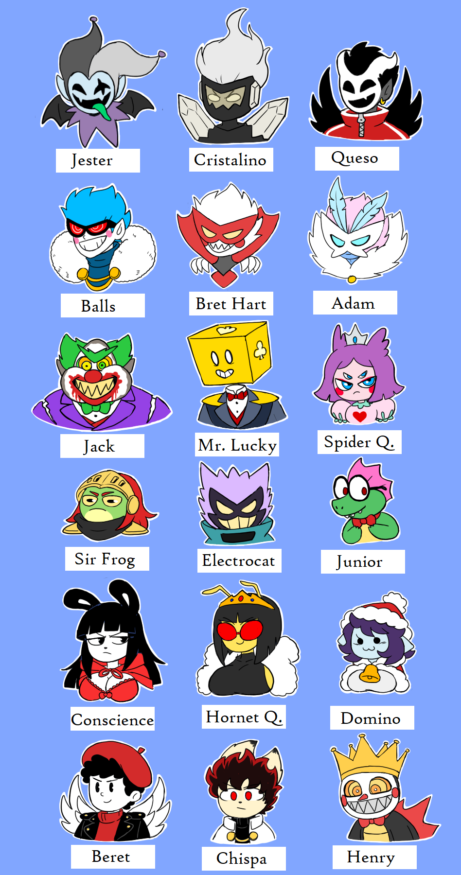 Random Character Style All My Favorite Random Characters by Luis-Artstyles on DeviantArt