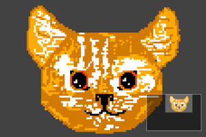 Pixel cat