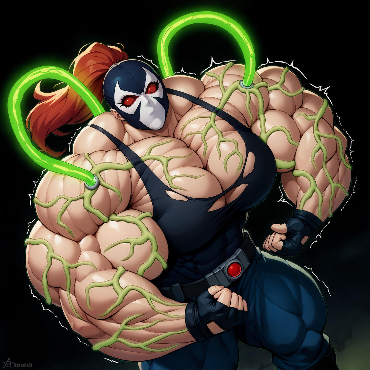 She Bane Deviantart Fem-Bane - Glowing Veins (Commission) by AzazellzAI on DeviantArt