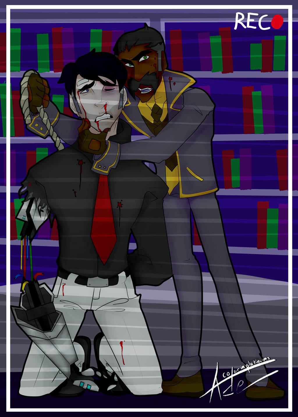 Smile for the camera James. by ColorInPlatinum