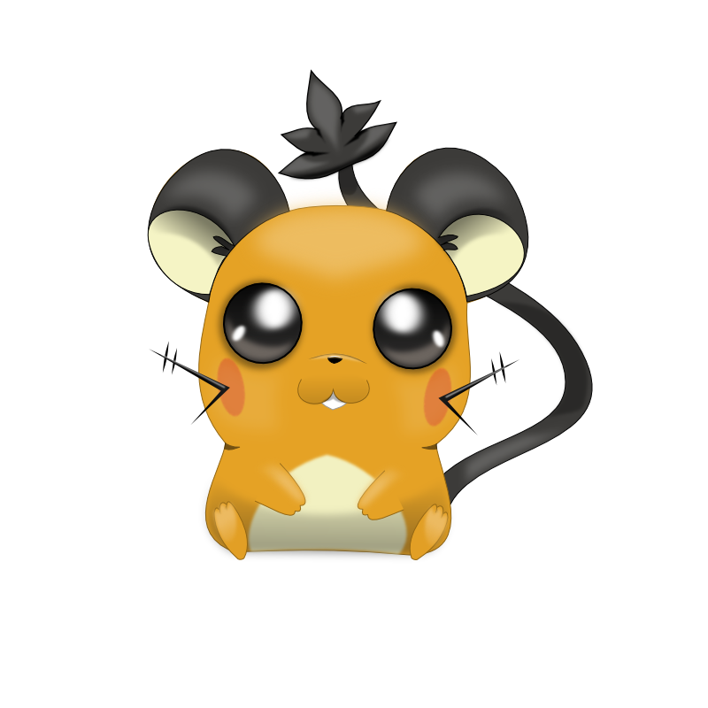 Dedenne: Hamtaro Style