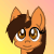 Com. Mystery Skulls Ghost Headbob Pony: Paperchild