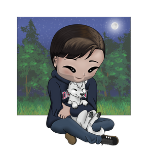 Mascot-Snuggle Commission: Cabeelibob
