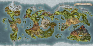 Ayvenfael World Map